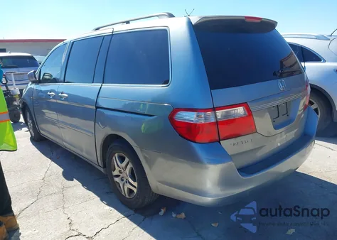 2007 Honda Odyssey Ex-L z USA, uszkodzony, nr VIN 5FNRL38687B012594